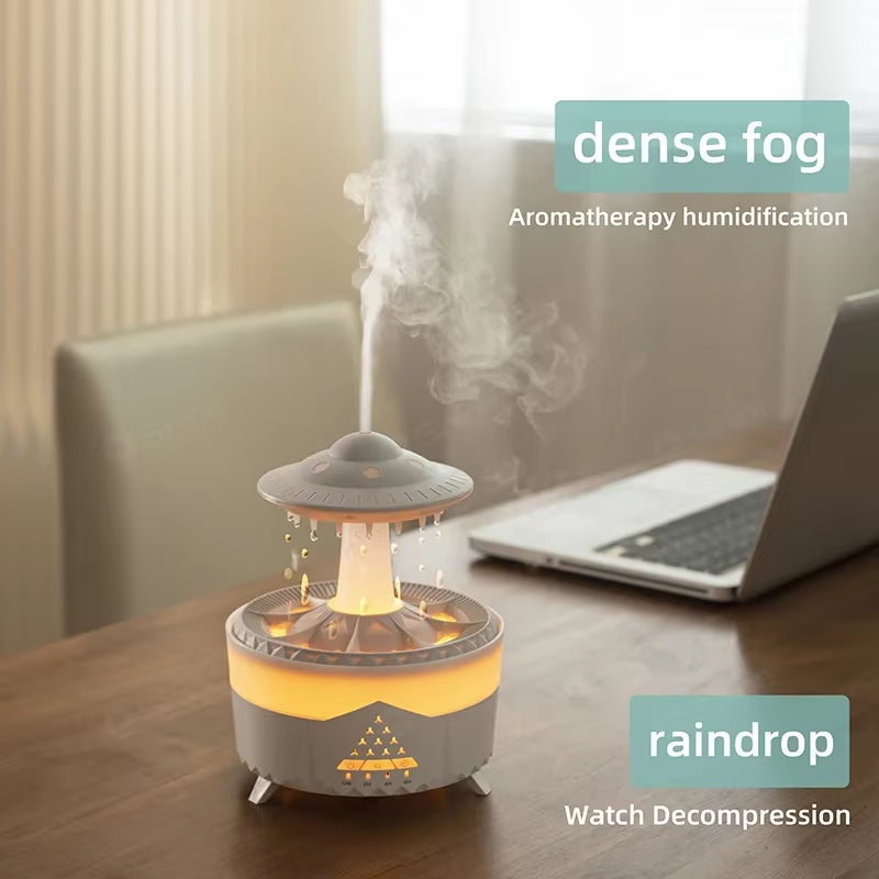 UFO Air Humidifier with Rain Lamp | air diffuser